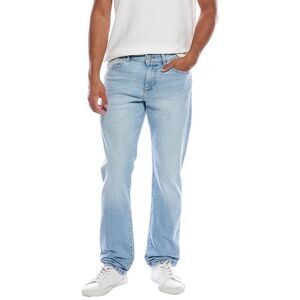 Dl1961 Mens Russell Light Fjord Slim Straight Jean, Blue